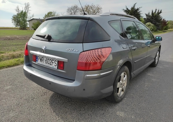 Peugeot 407 cena 12900 przebieg: 304350, rok produkcji 2009 z Pruchnik małe 92